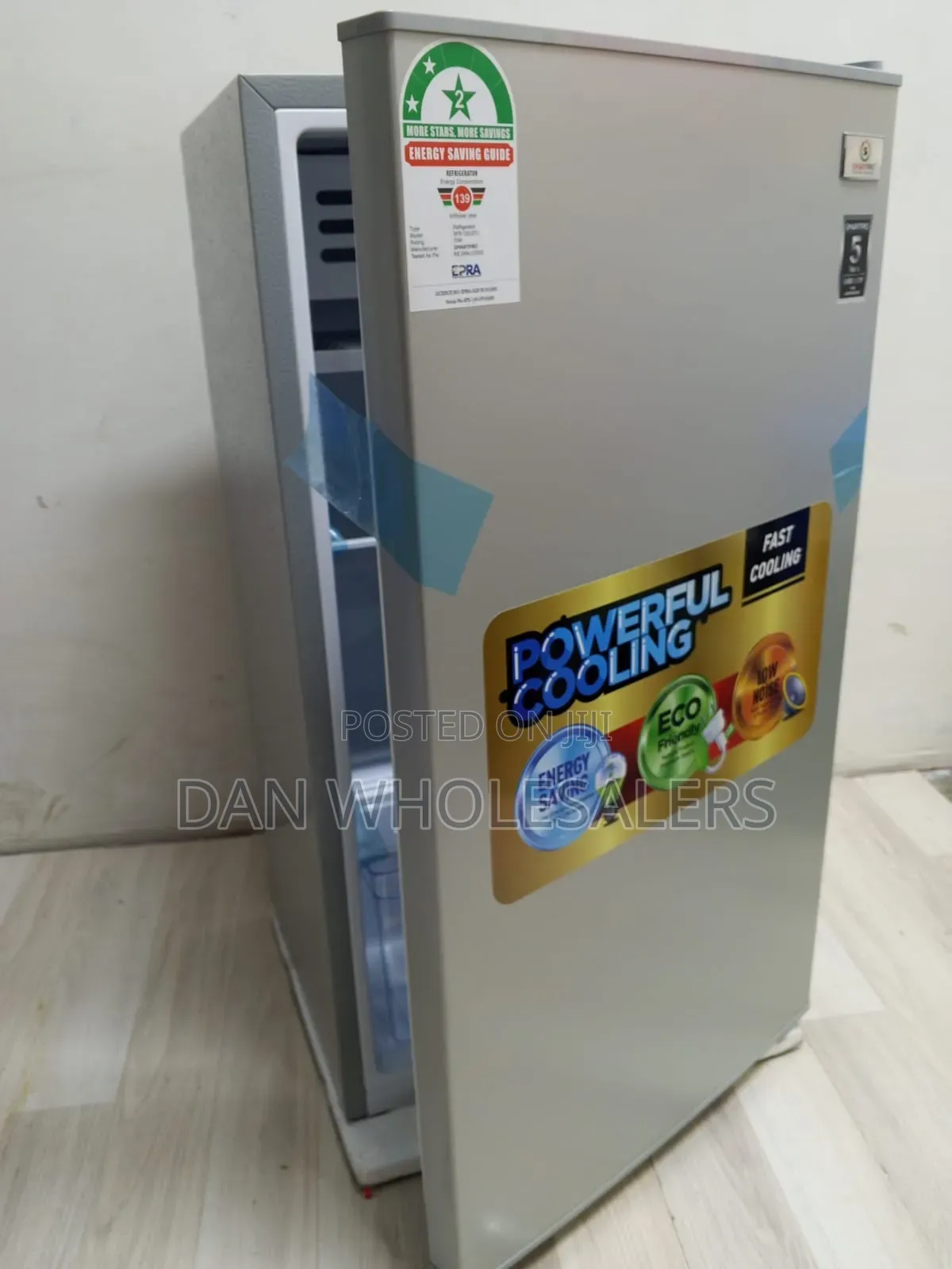 Smart Pro 90L Silver Single Door Refrigerator 2 Star