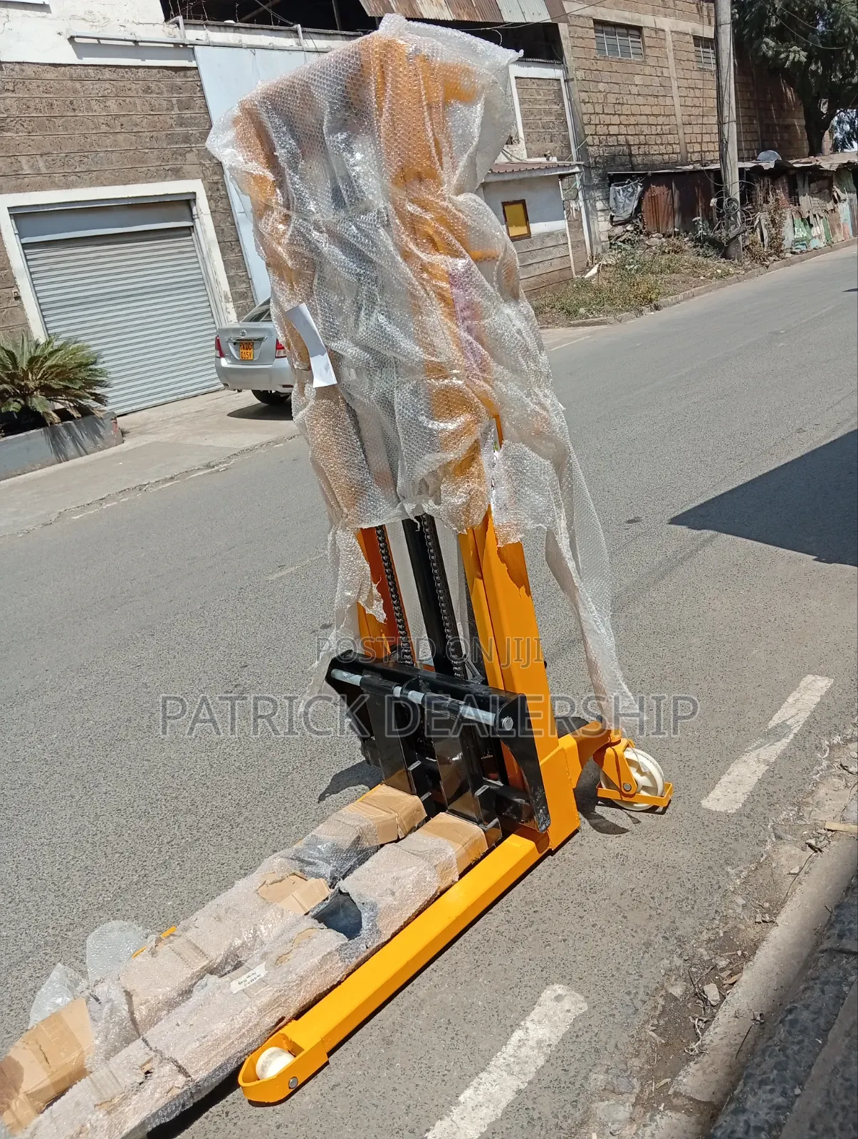 Steel Flame Manual Stacker