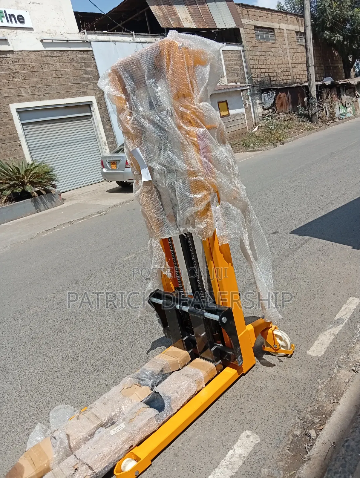 Steel Flame Manual Stacker