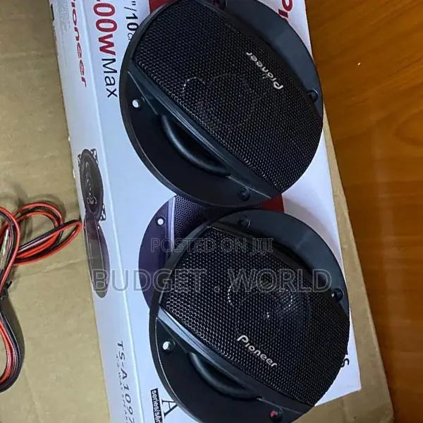 Pioneer TS-A1097S 4-Inch 3-Way Auto Speakers