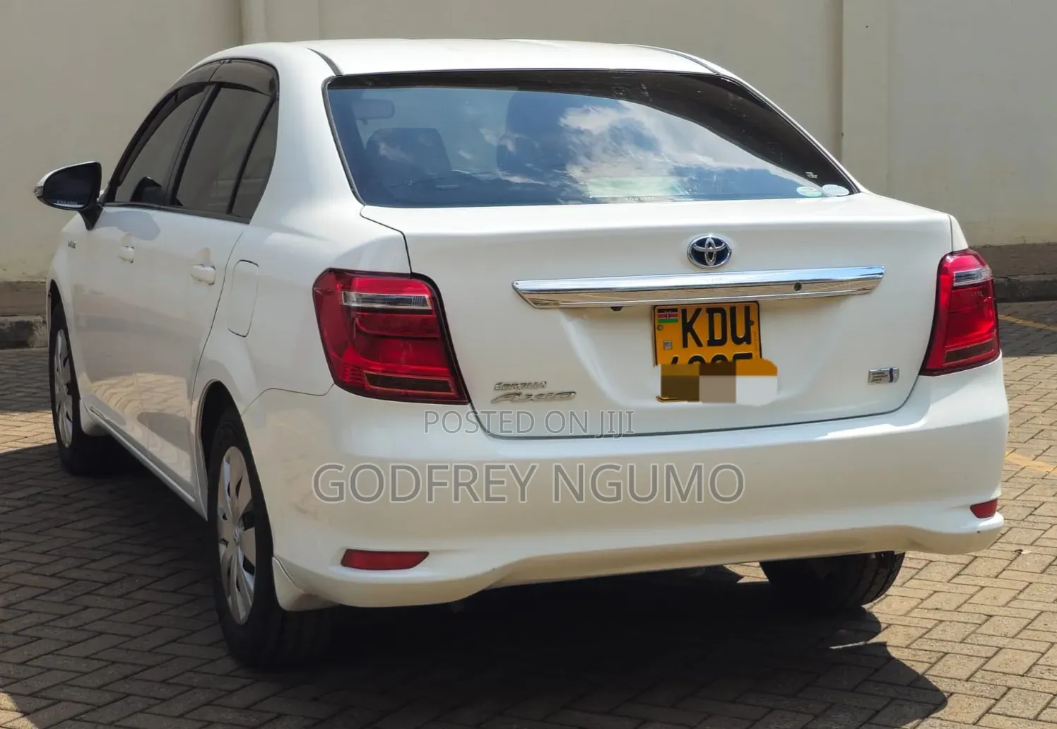 Toyota Axio 2017 White