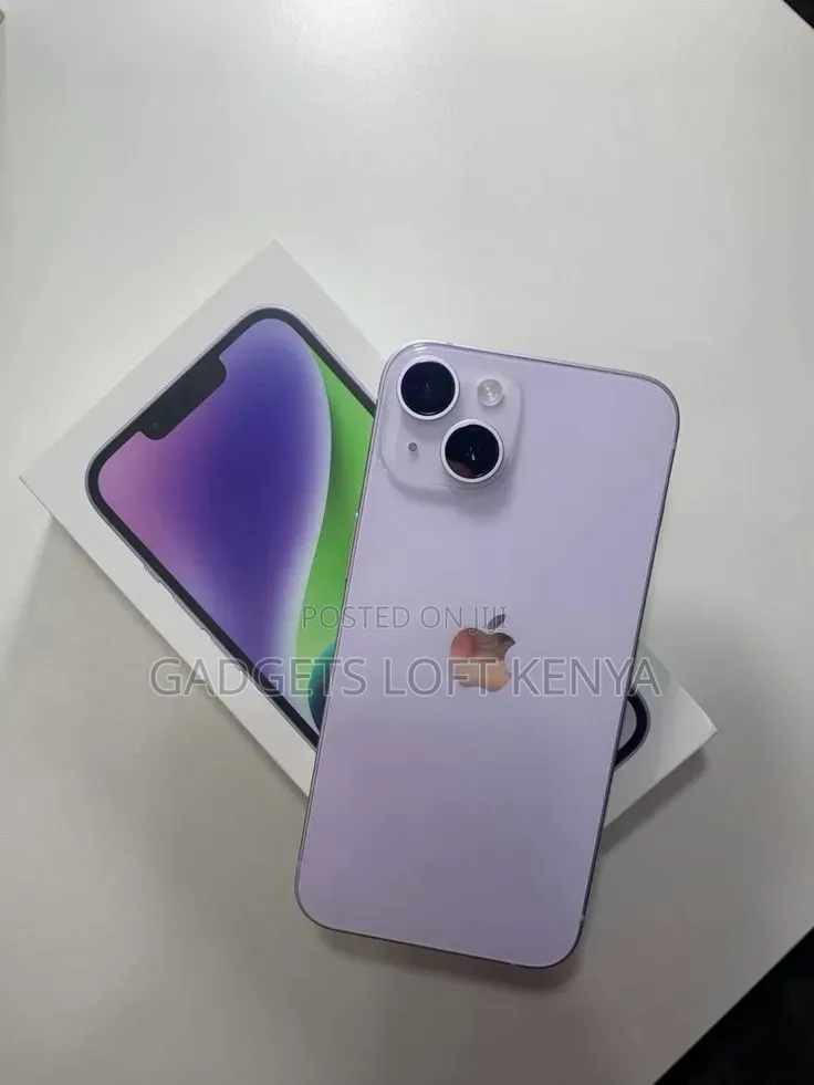 New Apple iPhone 14 256 GB Purple