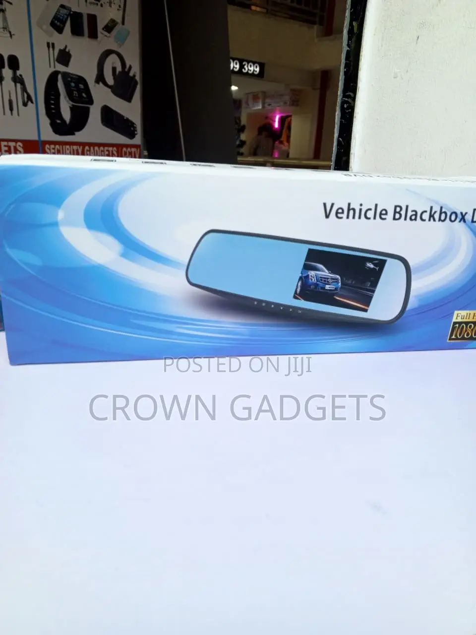1080P Car Mirror Dash Camera DVR Front Rear Dual Lens