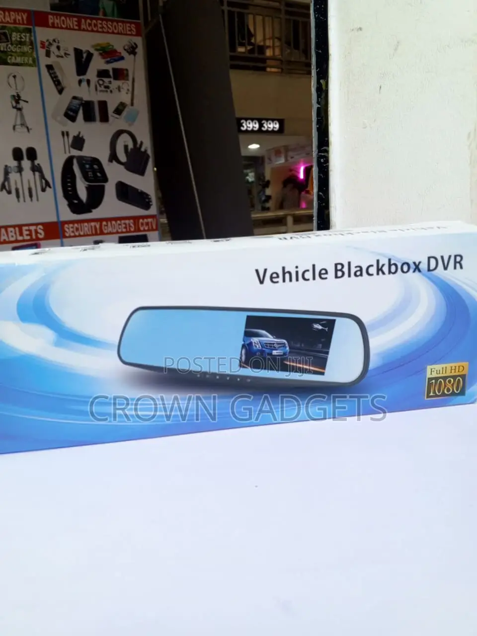1080P Car Mirror Dash Camera DVR Front Rear Dual Lens