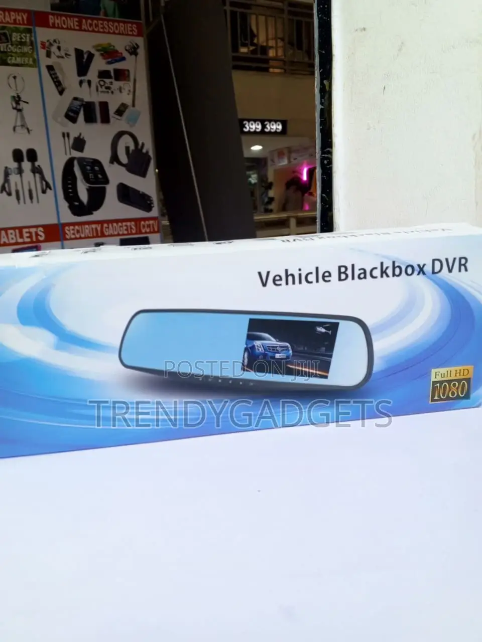 1080P Car Mirror Dash Camera DVR Front Rear Dual Lens