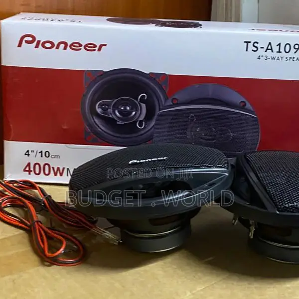 Pioneer TS-A1097S 4" 3-Way Car Sound System Speakers