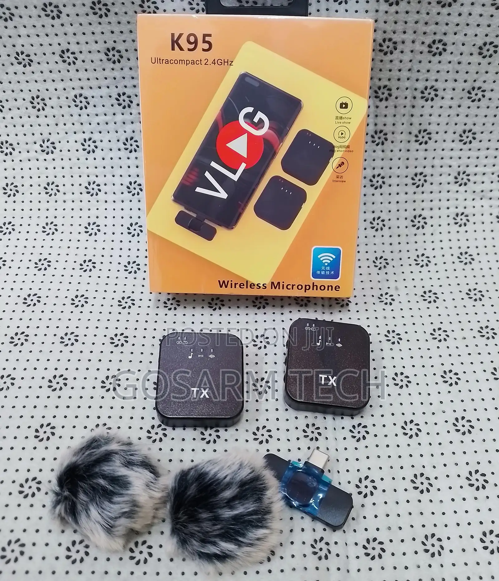  Wireless Microphone for Android Type-C Phones