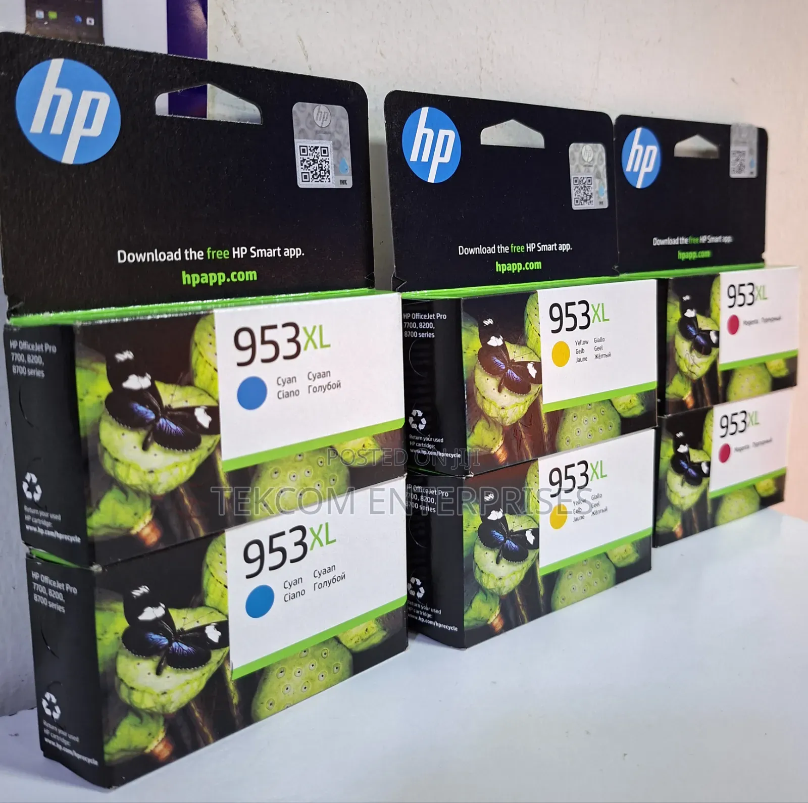 HP 953xl Magenta,yellow,Cyan 953xl Cartridge