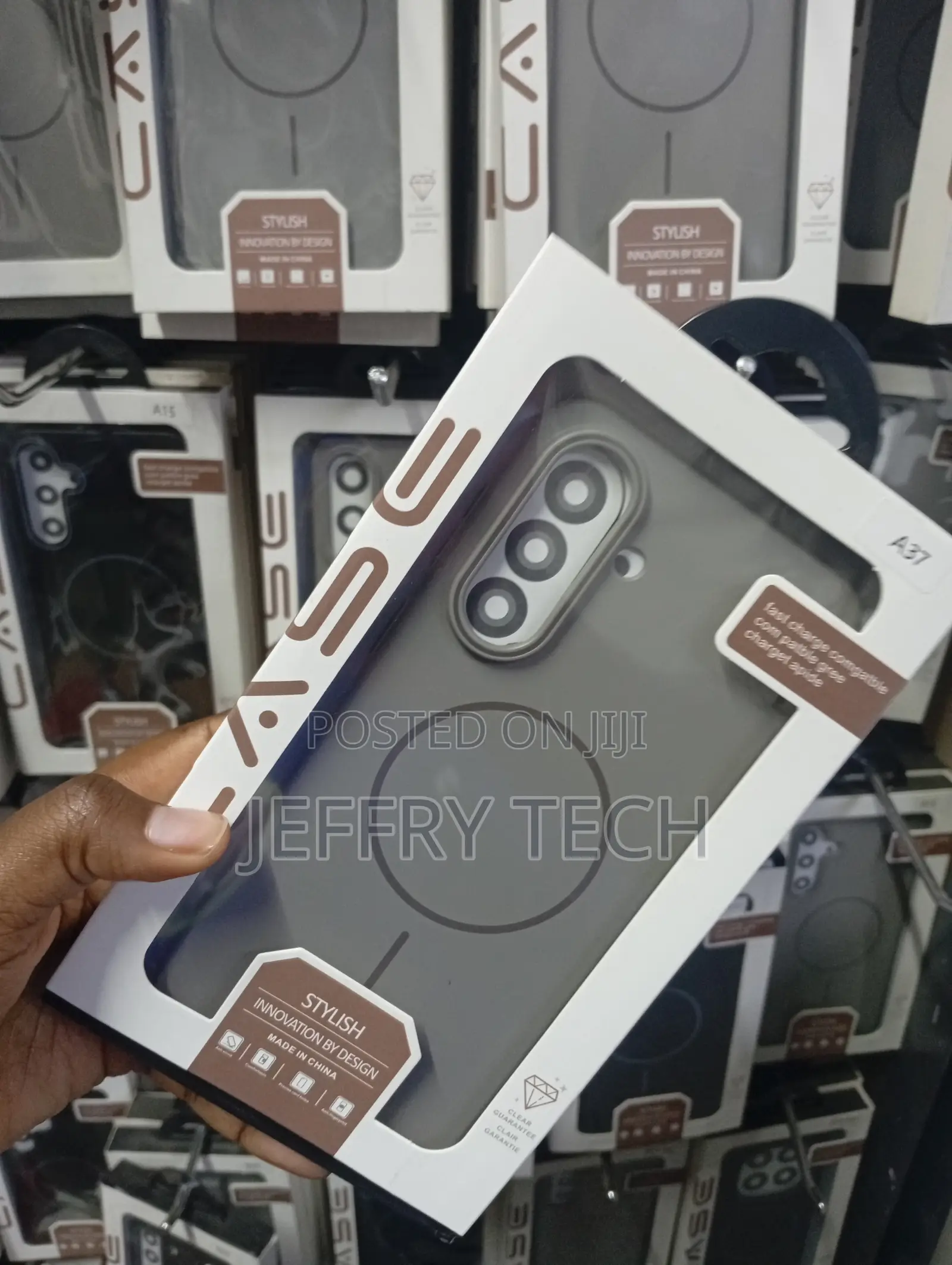 Matte Translucent Magnetic Phone Case for the Samsung Galaxy A37