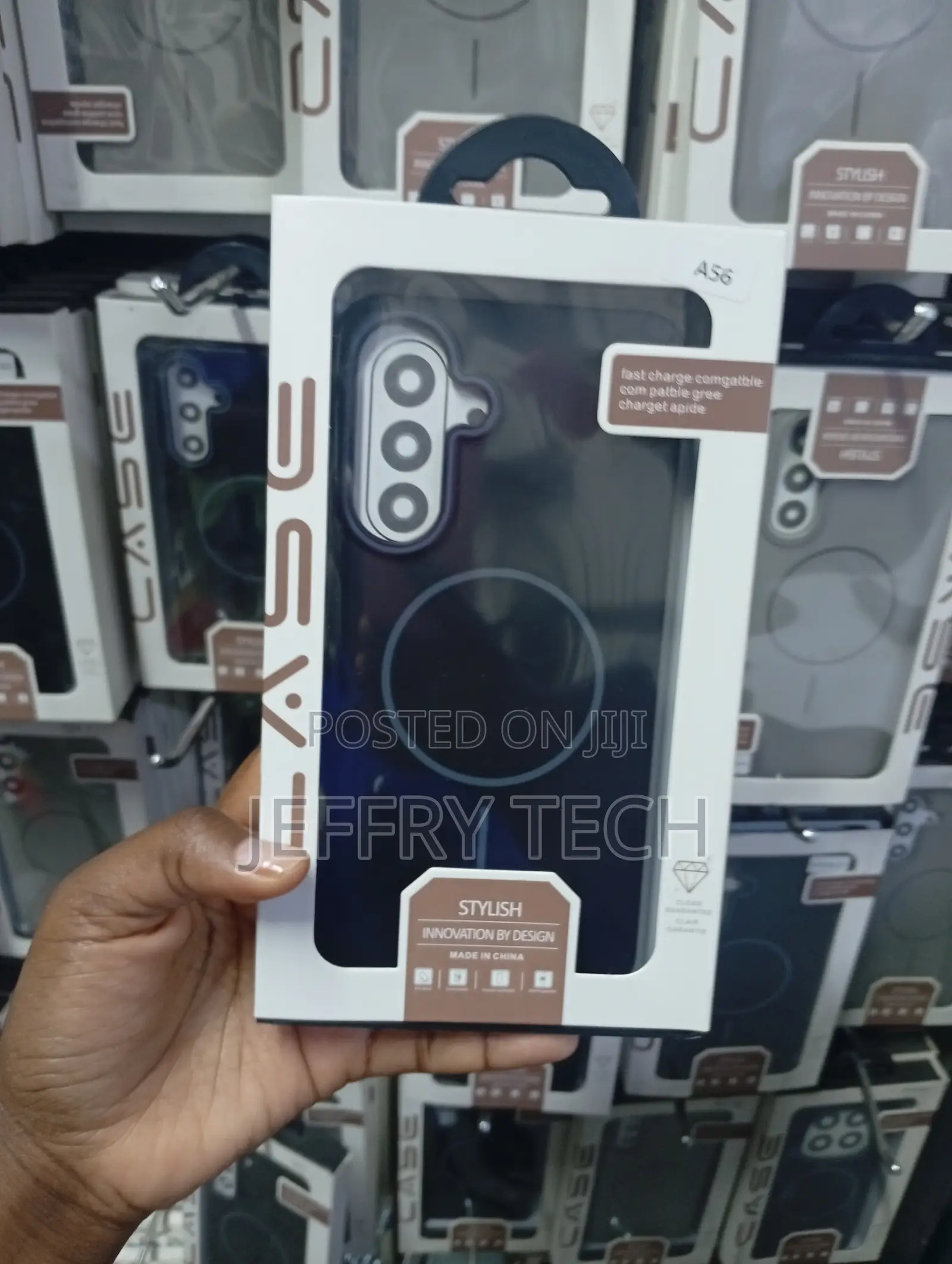 Translucent MagSafe Smartphone Back Cover for the Samsung Galaxy A56