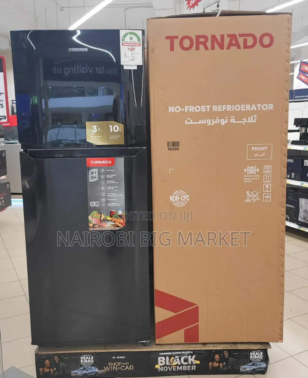 Tornado 304 LTS Inverter 3 Star Epra Rating