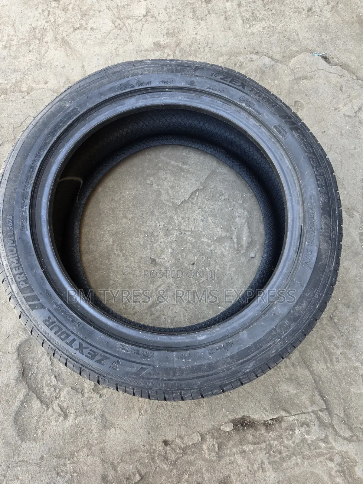 225 /55 R18 Zextour Tires.