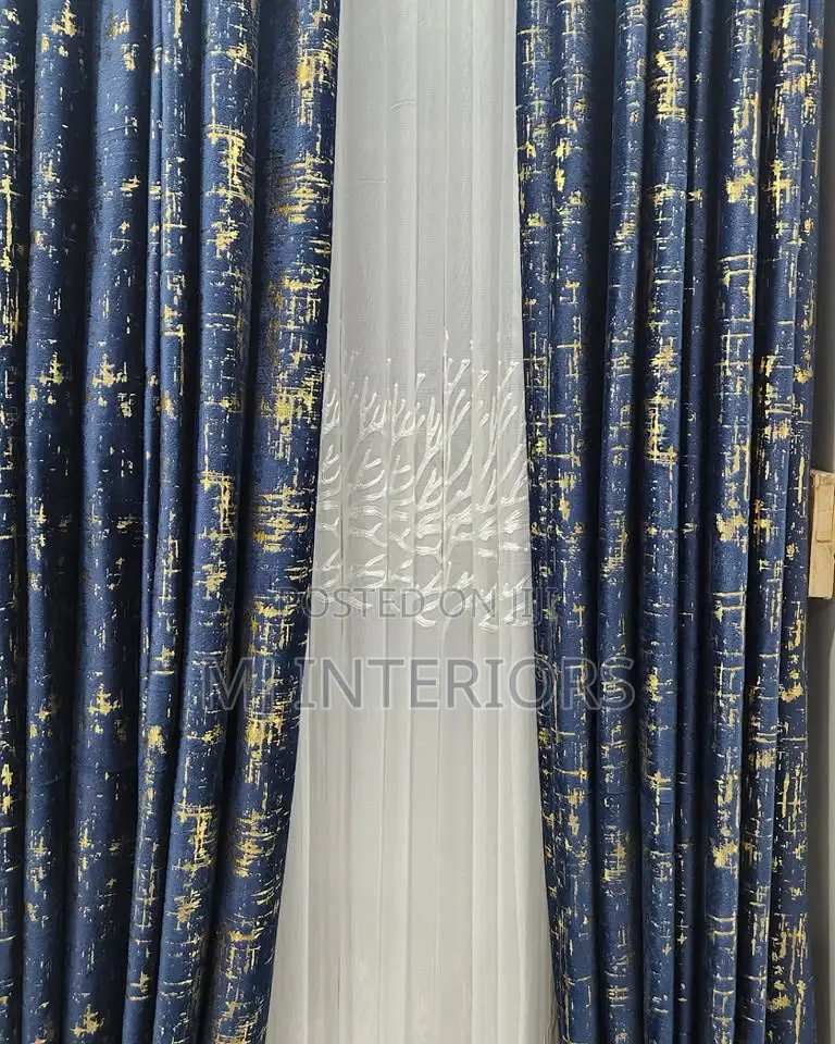 Beautiful White Curtains for Modern House Interior Decoration