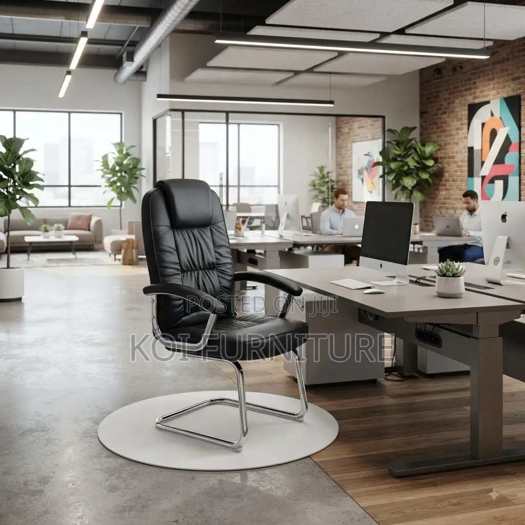 Office Chairs; Leather High Backrest Heavy Tuff Office Chairs