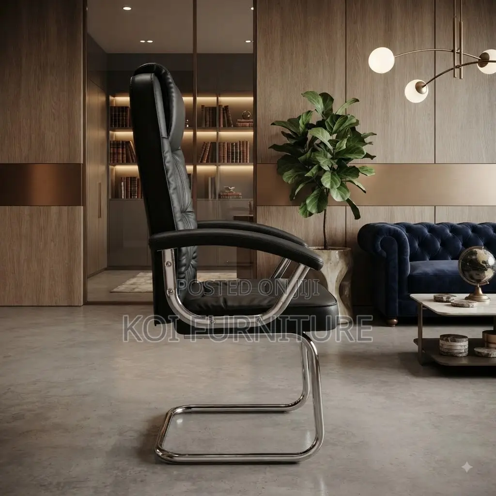 Office Chairs; Leather High Backrest Heavy Tuff Office Chairs