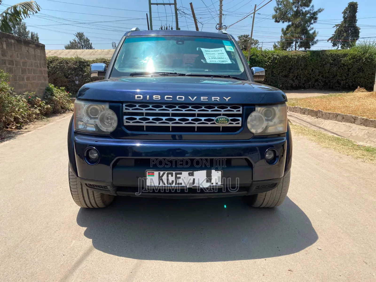 Land Rover Discovery 2008 Blue