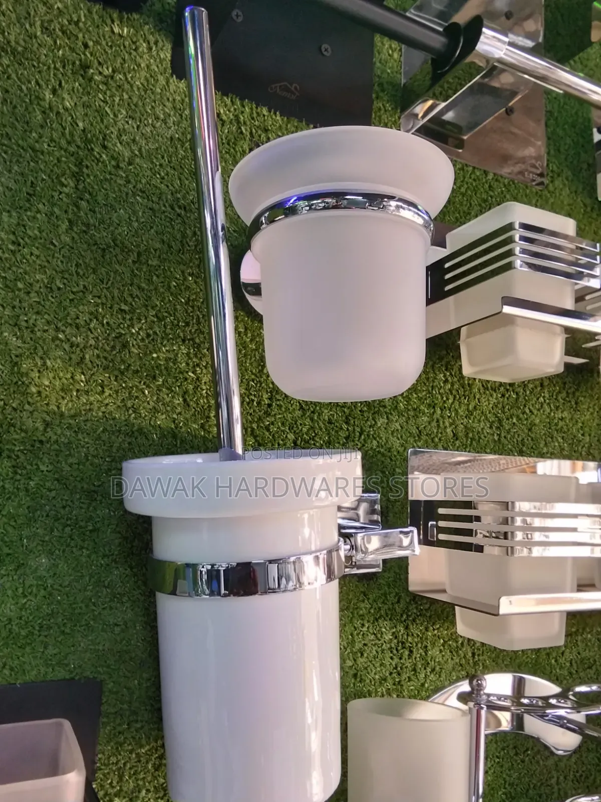 Bathroom Tumbler Holder for Toilet Brushes