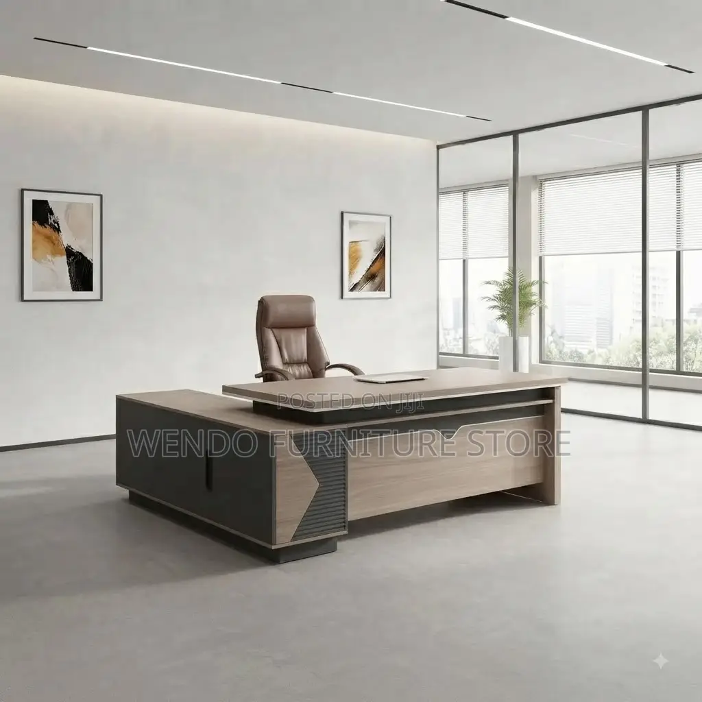 Office Desk; 160cm Executive Golden Urban Desk