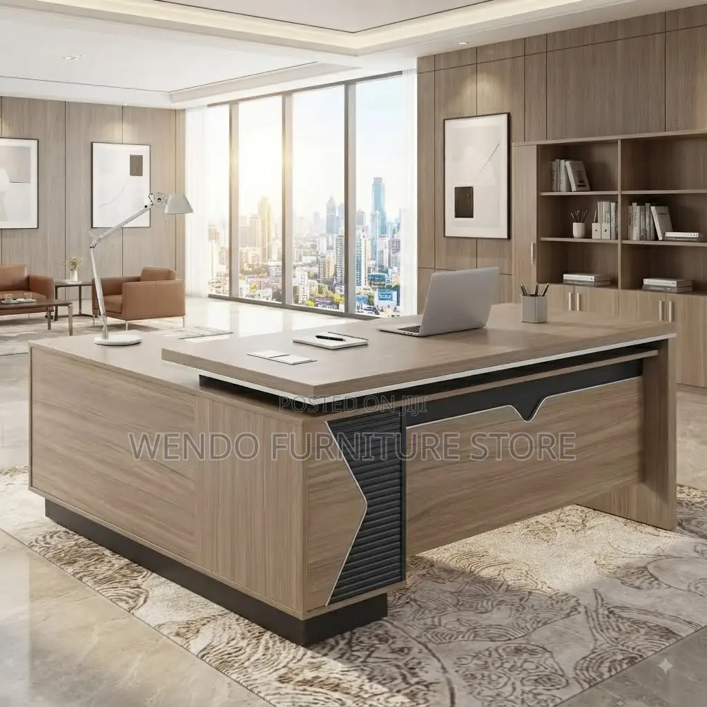 Office Desk; 160cm Executive Golden Urban Desk
