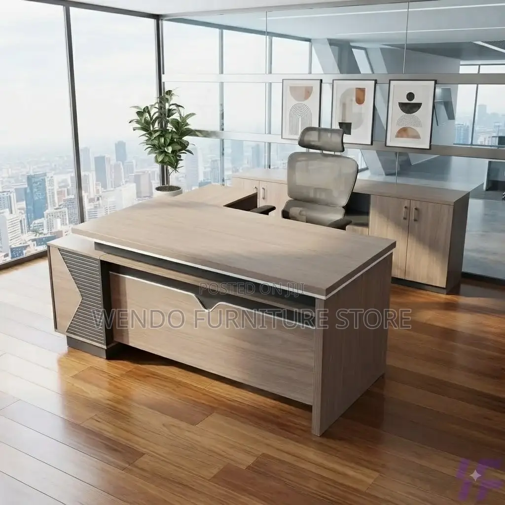 Office Desk; 160cm Executive Golden Urban Desk