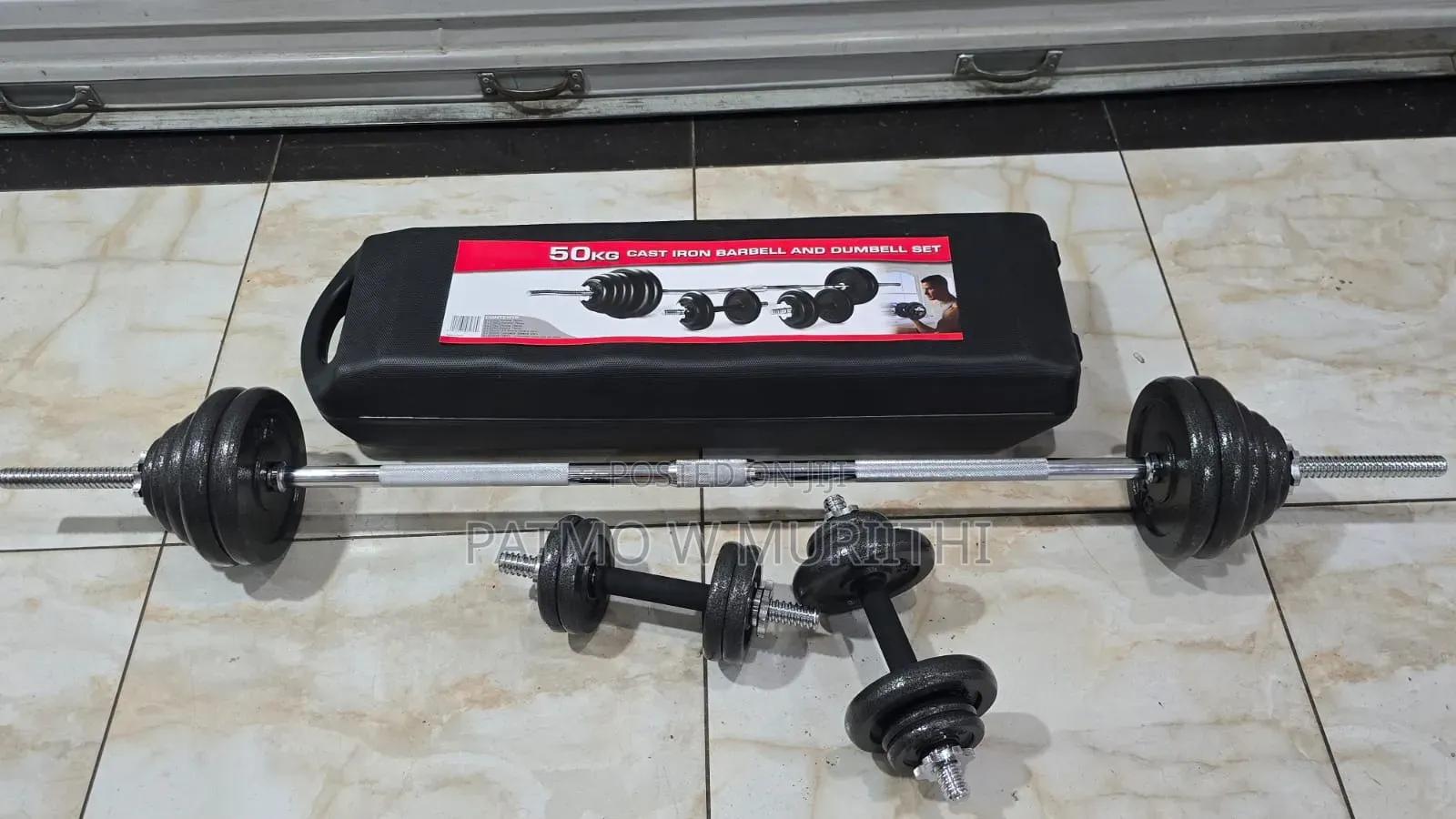 Euromax York 50 KGS Dumbbell Set