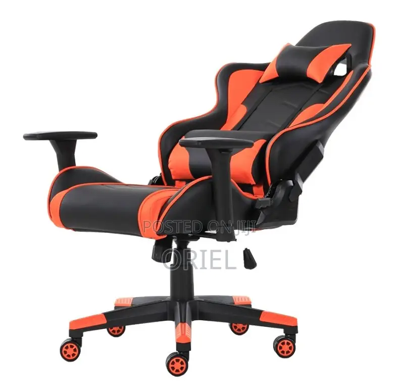 Gaming Chair : Leather Padded Home Office Gaming Chair