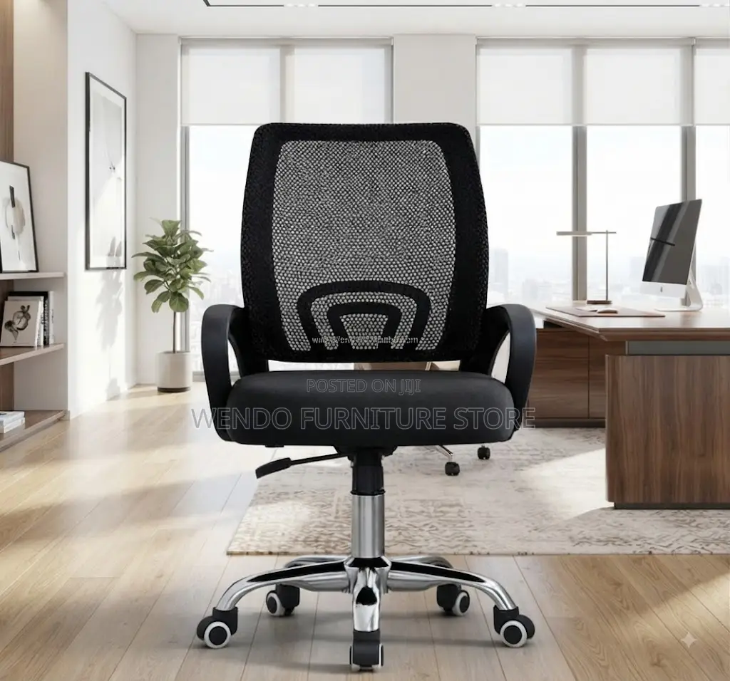 Office Chairs; Mesh Fabric Adjustable Office Work Chair