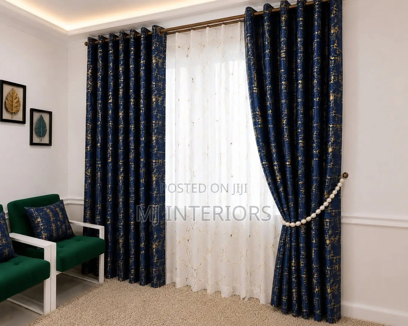 Luxury Curtains for Classy Modern Home Interior Finishing