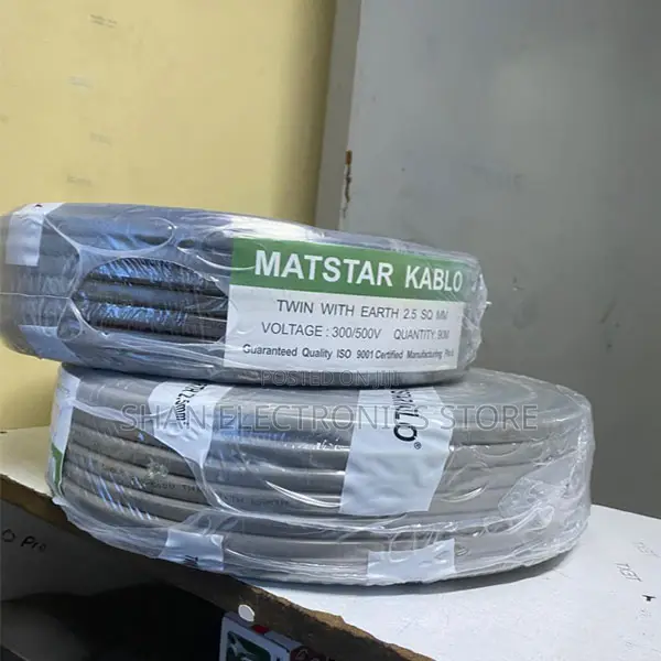 2.5mm PVC Insulated Twin Earth TPS Flat Cable •Stable Performance