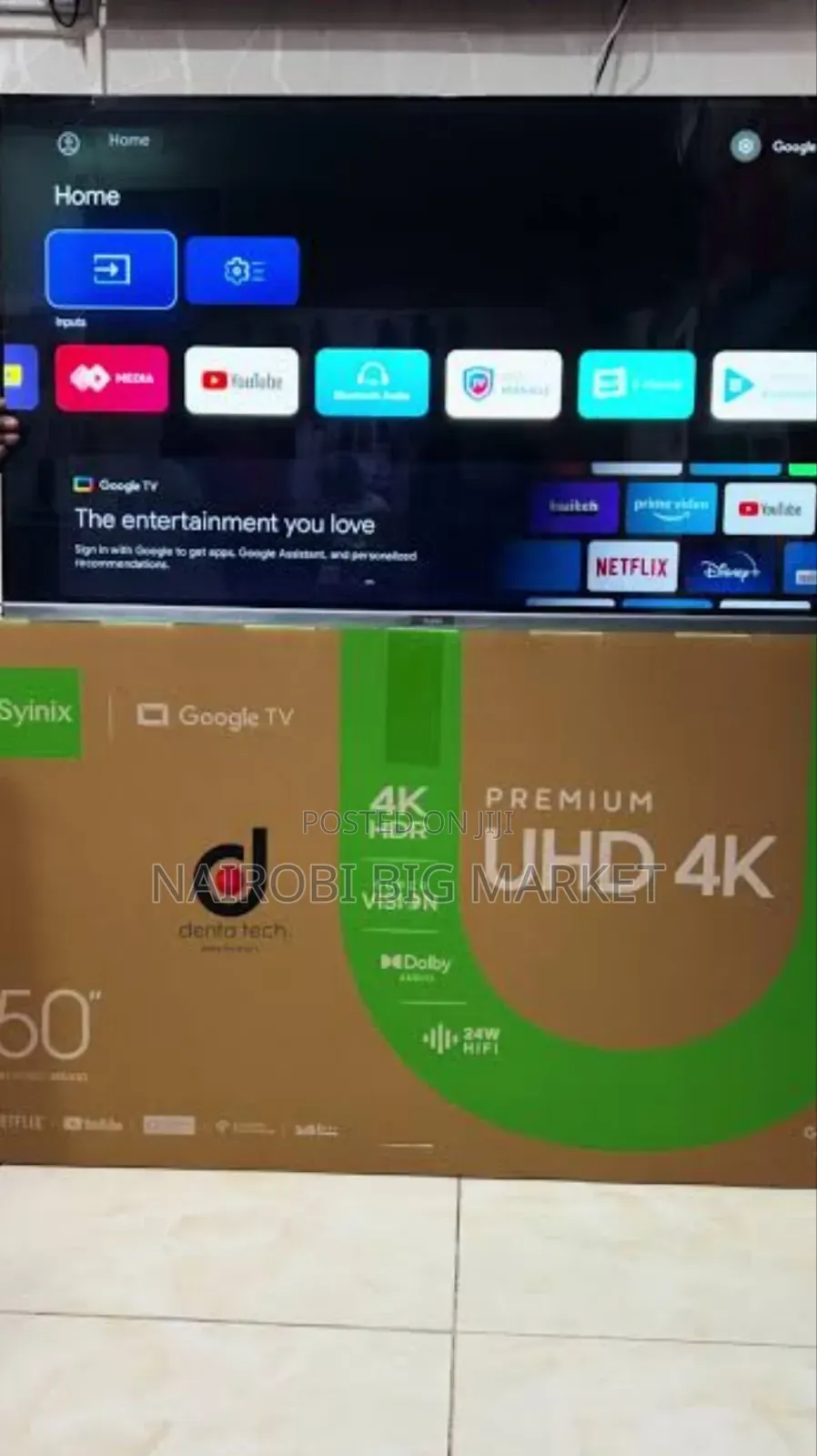 Smart TV 50" Syinix