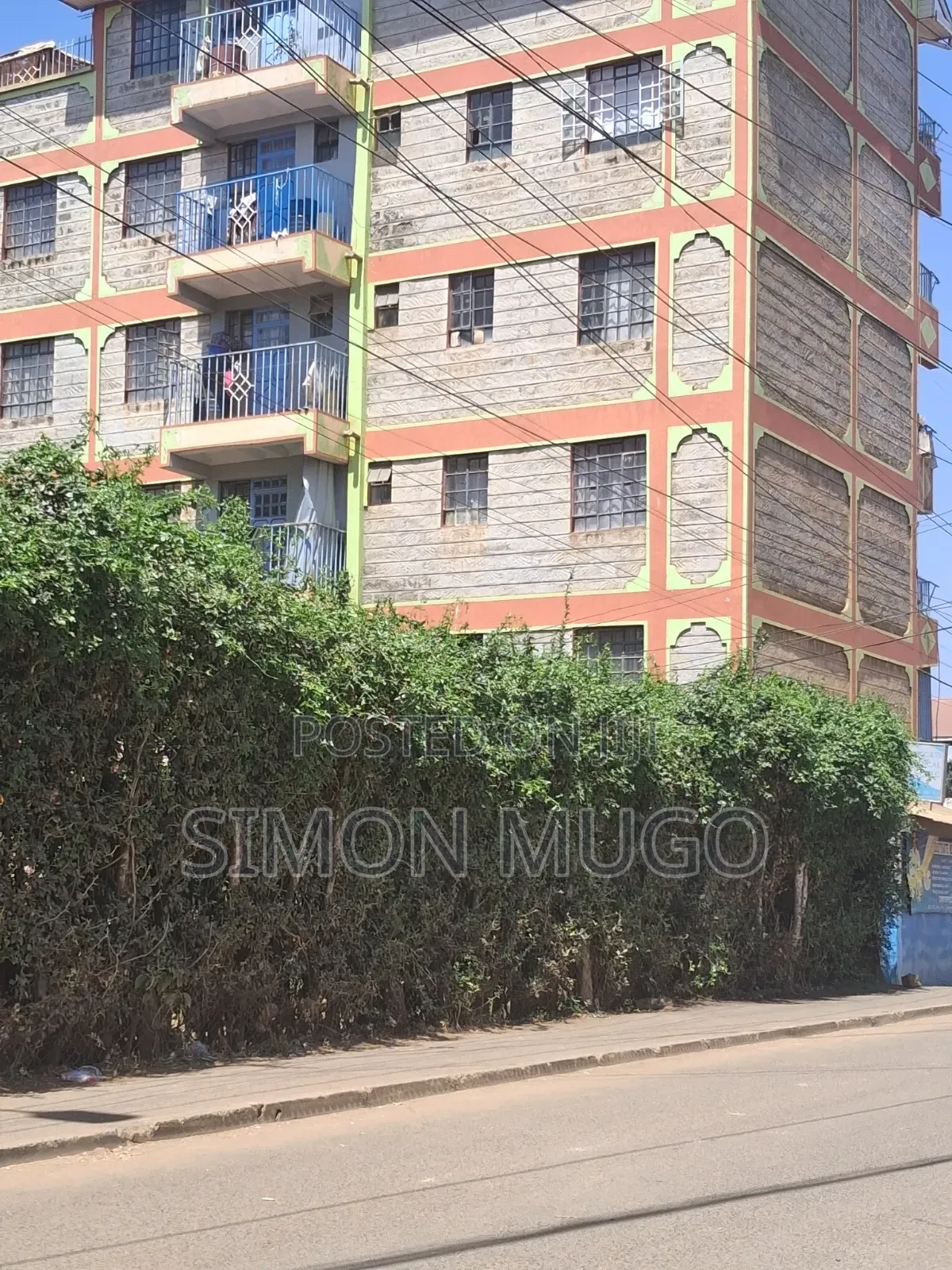 Kahawa Sukari Commercial Slightly Bigger Than One Acre on Tarmac Road