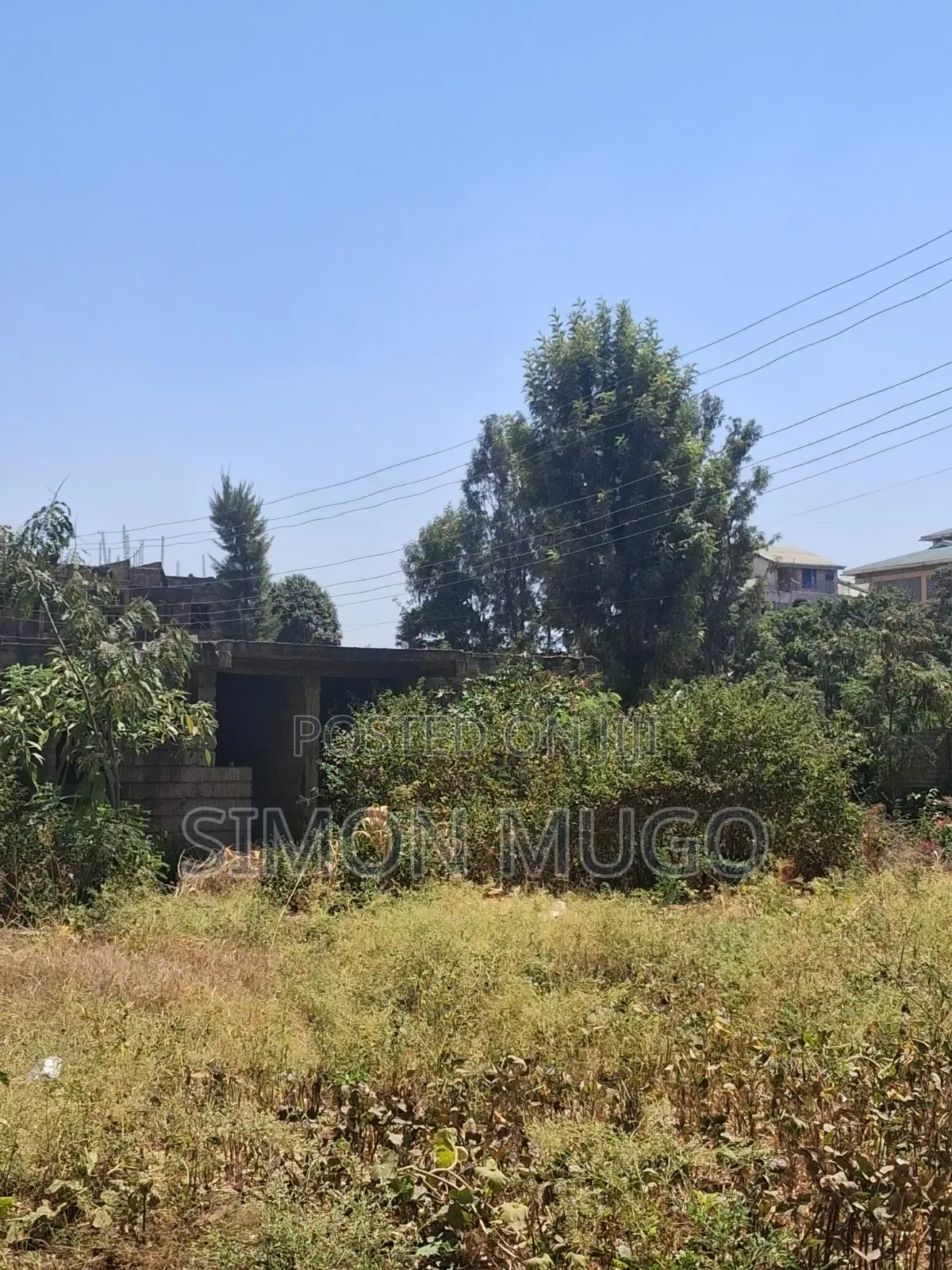 Kahawa Sukari Commercial Slightly Bigger Than One Acre on Tarmac Road