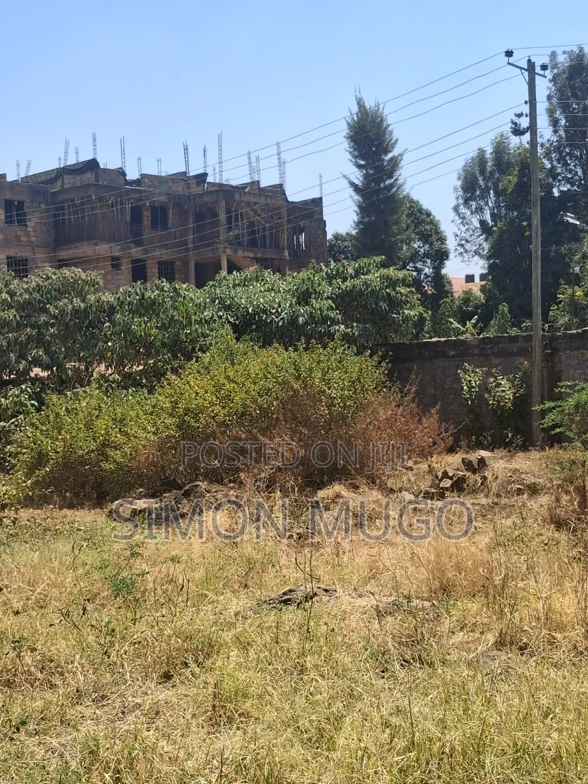 Kahawa Sukari Commercial Slightly Bigger Than One Acre on Tarmac Road