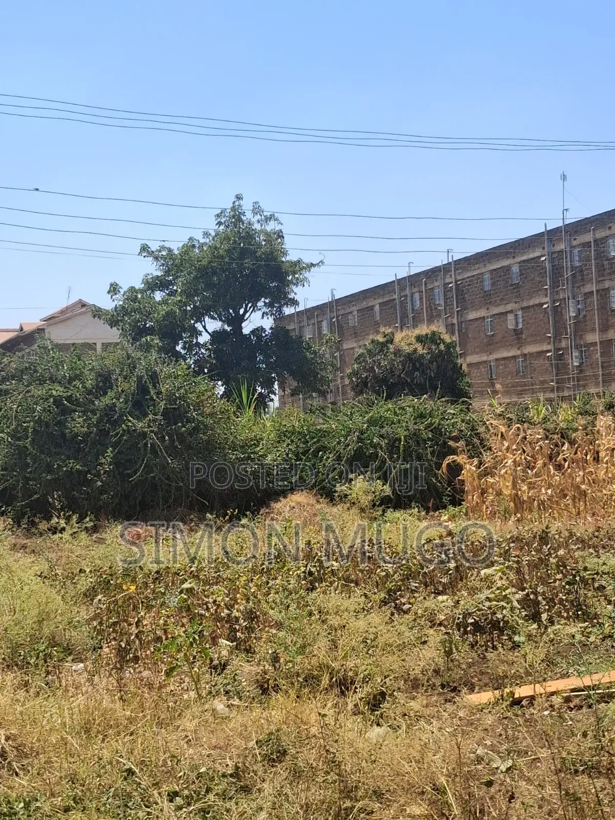 Kahawa Sukari Commercial Slightly Bigger Than One Acre on Tarmac Road