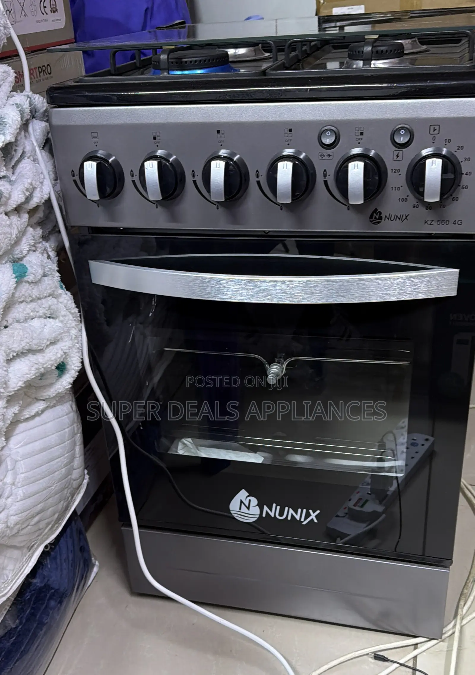 Nunix All Gas Standing Cooker