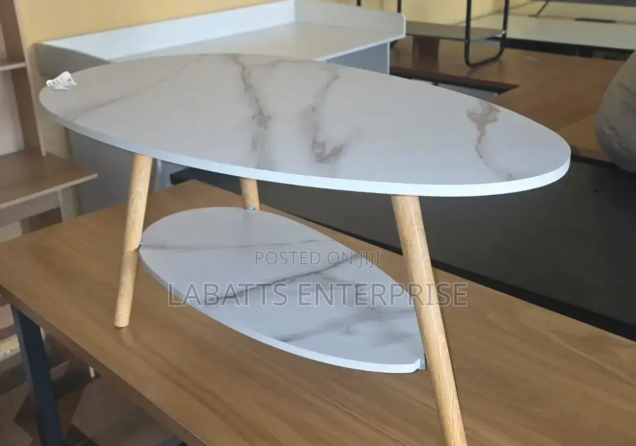 Executive MDF Marble Coffee Table / Bedside Table