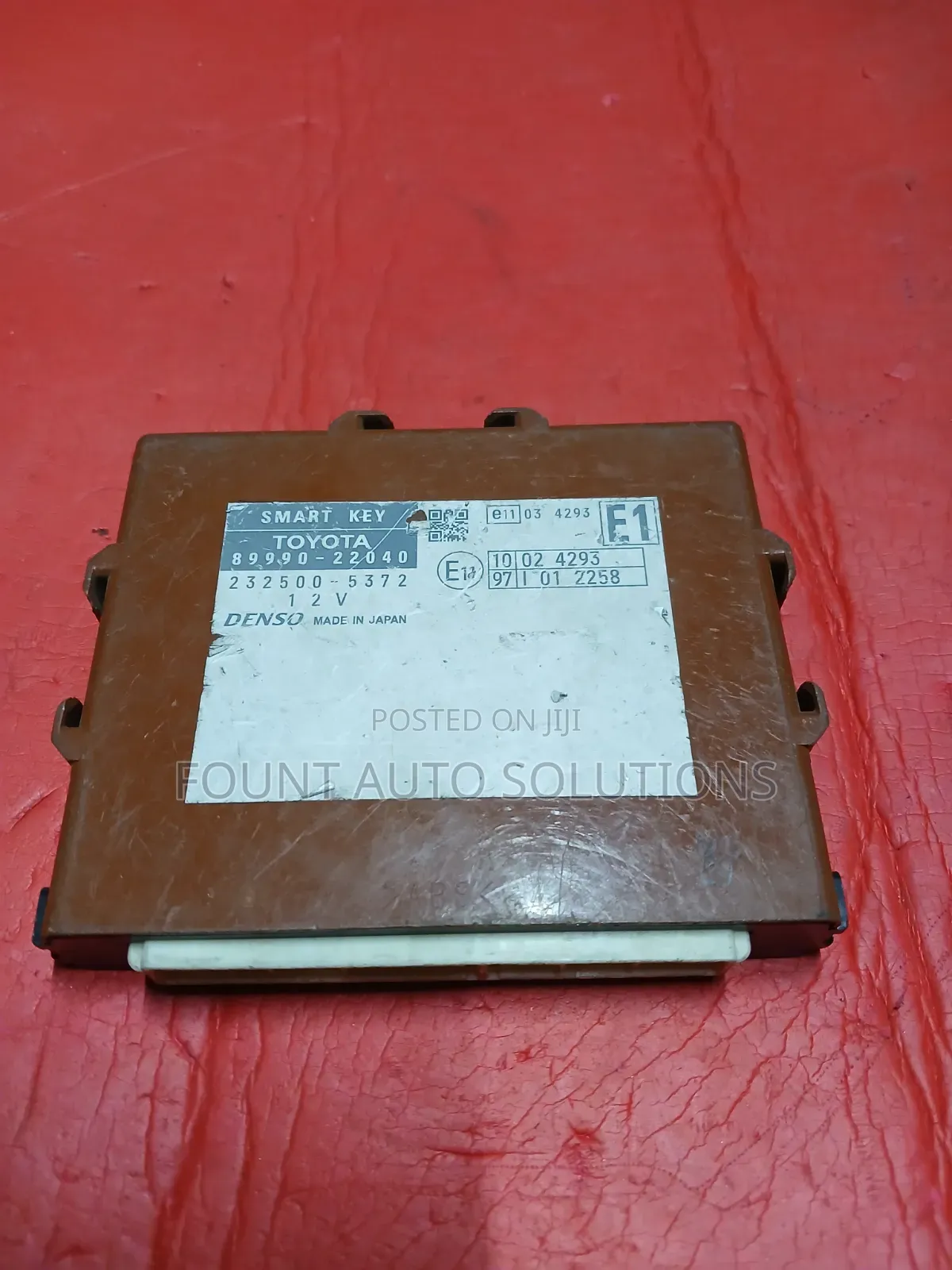 Engine Control Unit Toyota Mark X 2012
