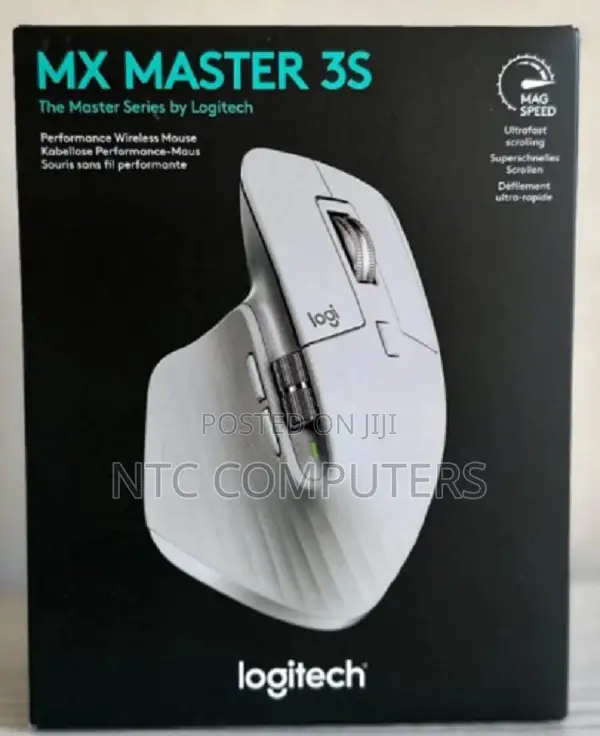Logitech MX Master 3S Bluetooth Mouse (White)