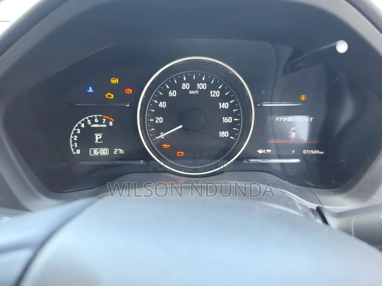 Honda Vezel 2019 Black