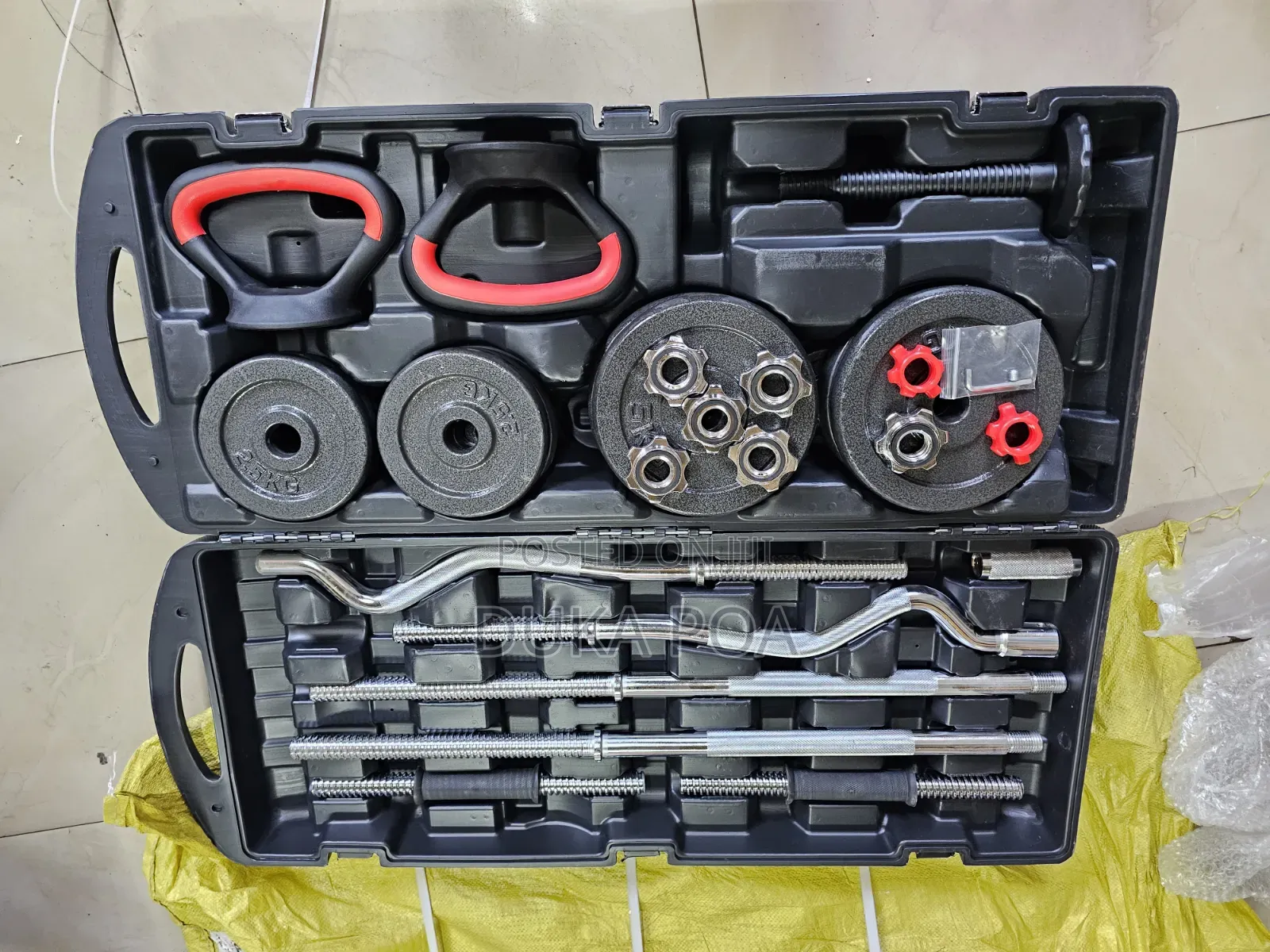 Gym Dumbelll Set 58kg York Set