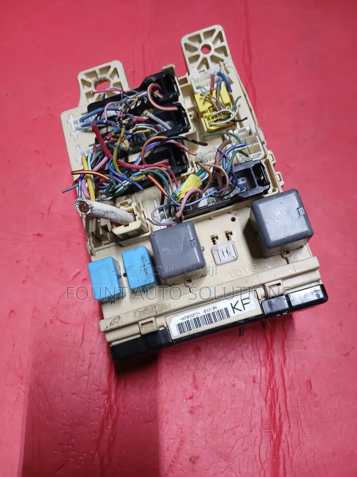 Fuse Box Toyota Harrier 2006