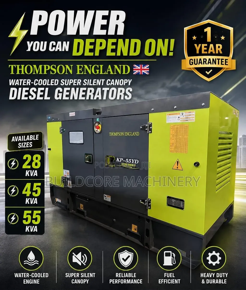 KP-28YD 22.5kw 28kva Three Phase 4cylinder Water Cool Engine