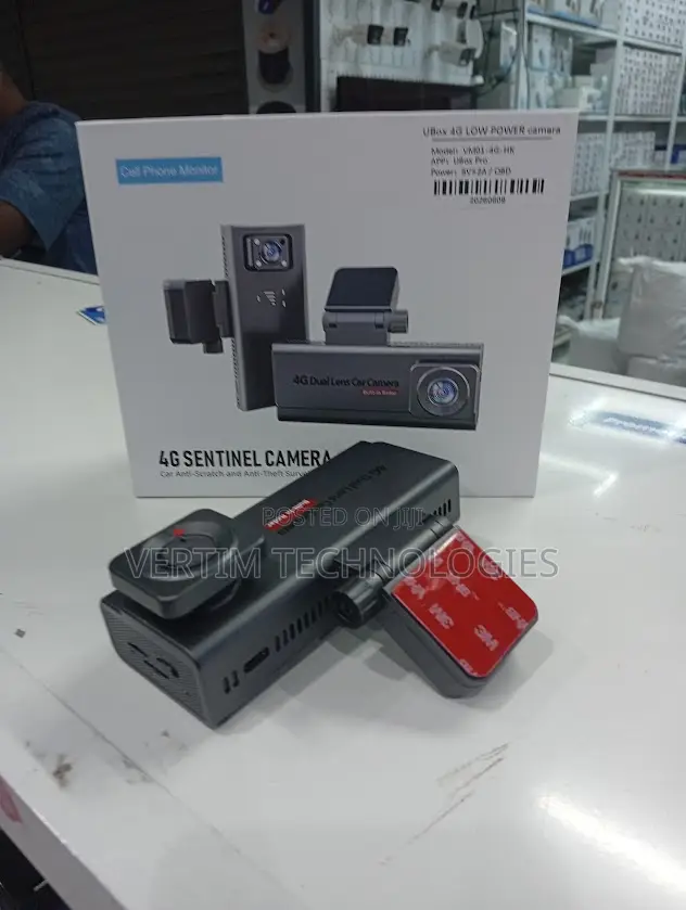 UBOX 4G Dash Camera Full HD Car DVR With GPS Tracking