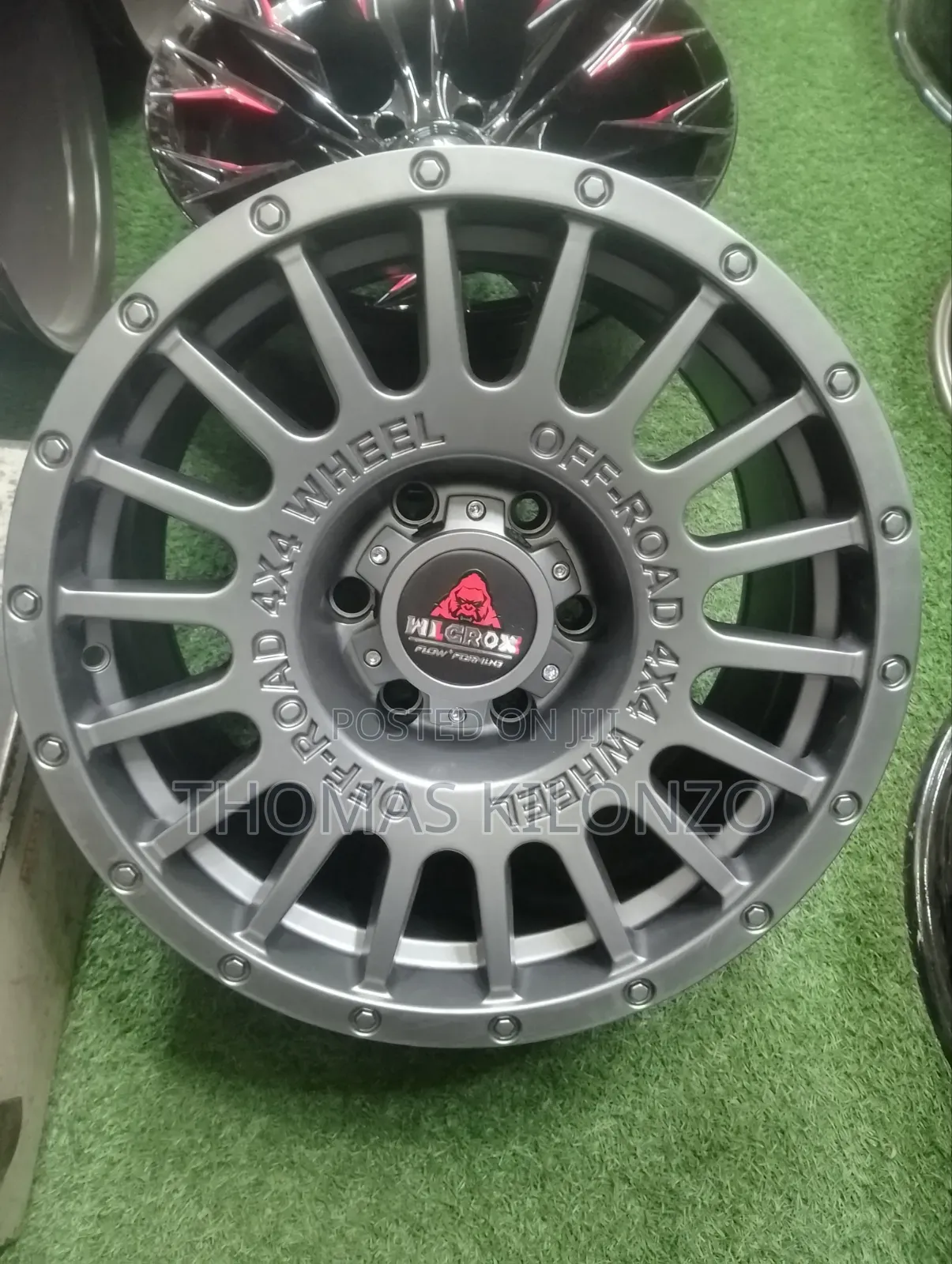 17 Inches Matt Grey Pajero Rims