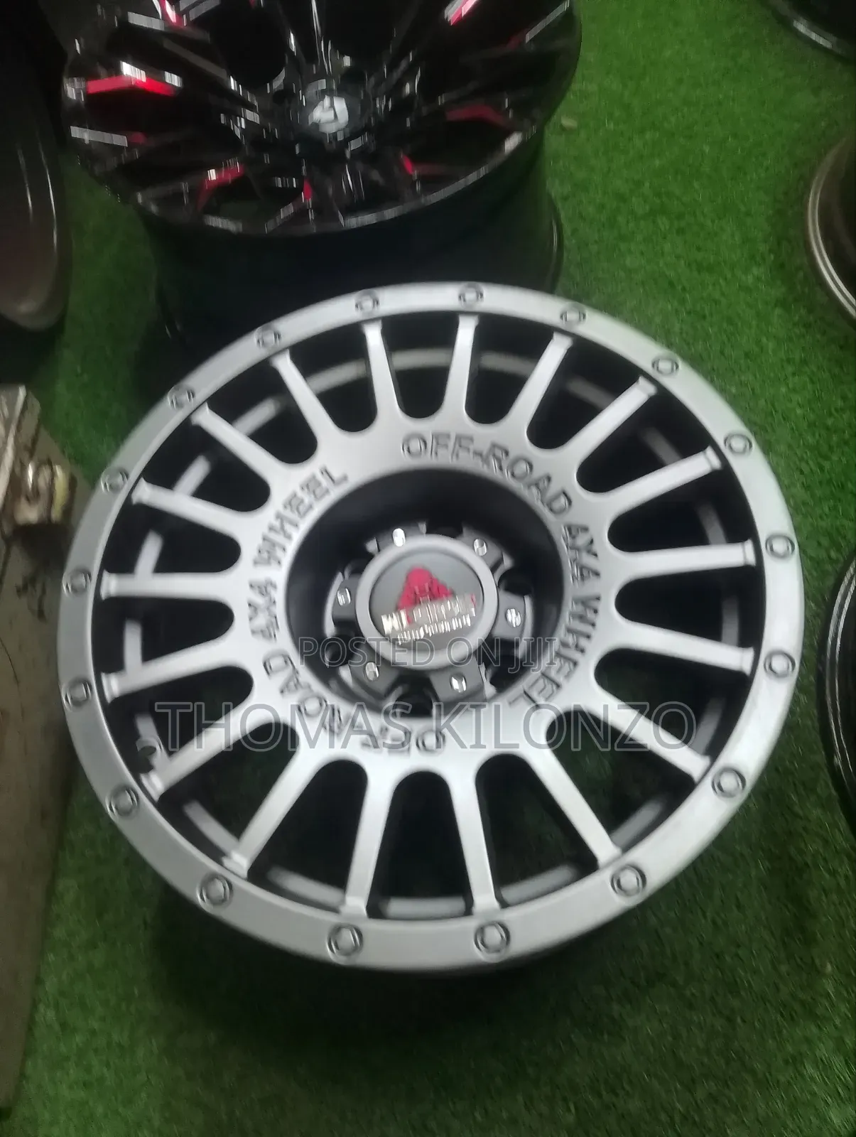17 Inches Matt Grey Pajero Rims
