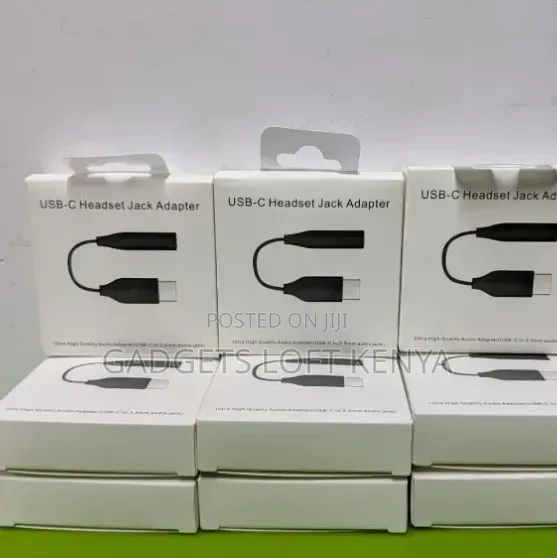 USB-C Headset to 3.5mm Audio Jack Adapters