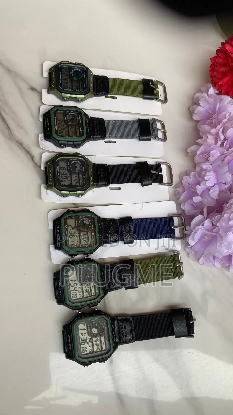 Casio Worldtime Digital Display Watch