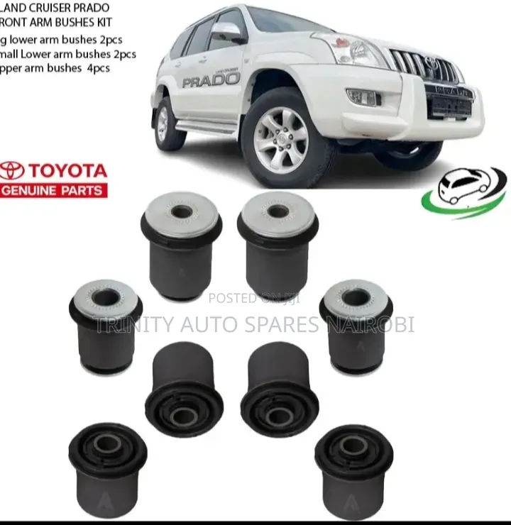 Brand New Toyota Landcruiser J120 J150 Bushes Ie Front