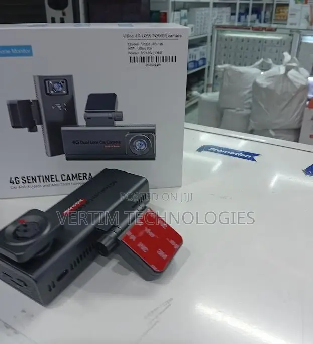 UBOX 4G GPS Dash Cam – Smart Vehicle Camera With Night Vision