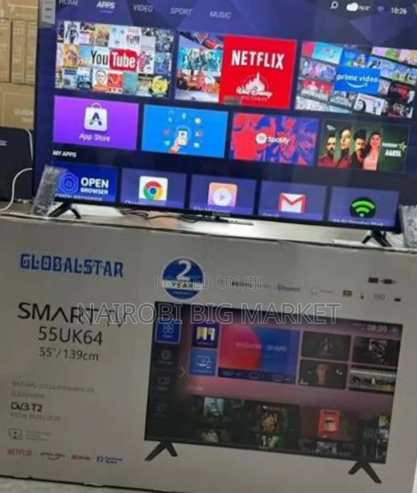 Globalstar TV 55" Smart Android